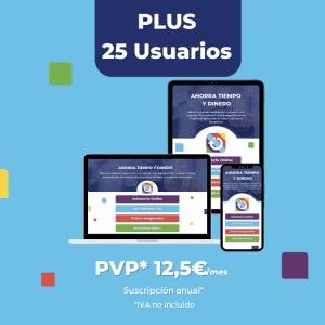 Plus 25 Usuarios